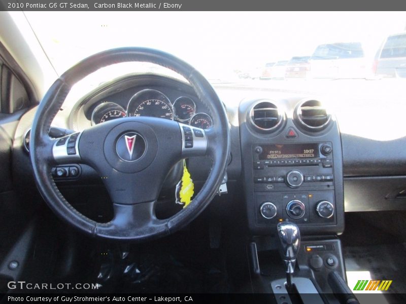 Carbon Black Metallic / Ebony 2010 Pontiac G6 GT Sedan