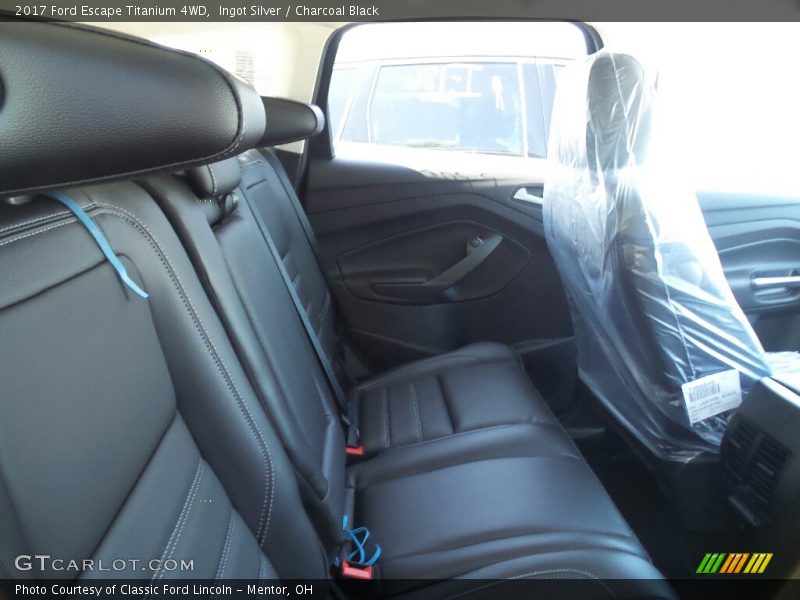 Ingot Silver / Charcoal Black 2017 Ford Escape Titanium 4WD