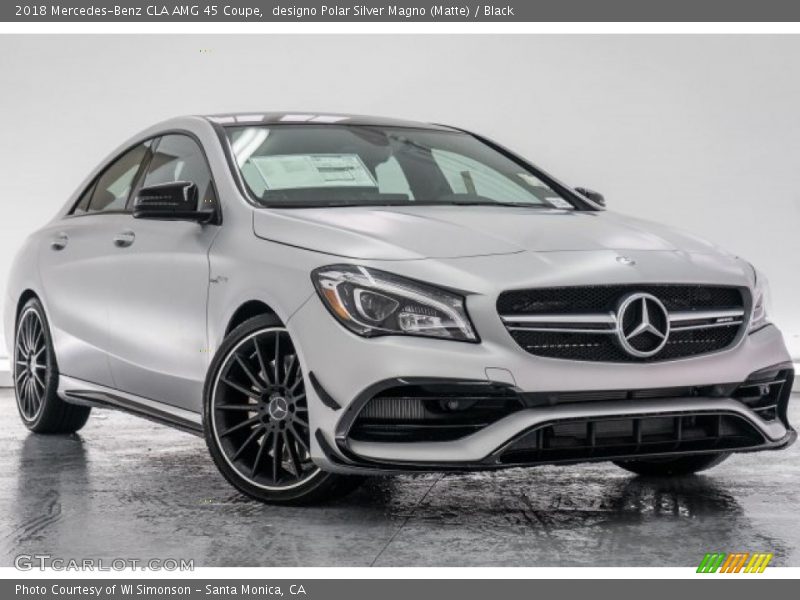 Front 3/4 View of 2018 CLA AMG 45 Coupe