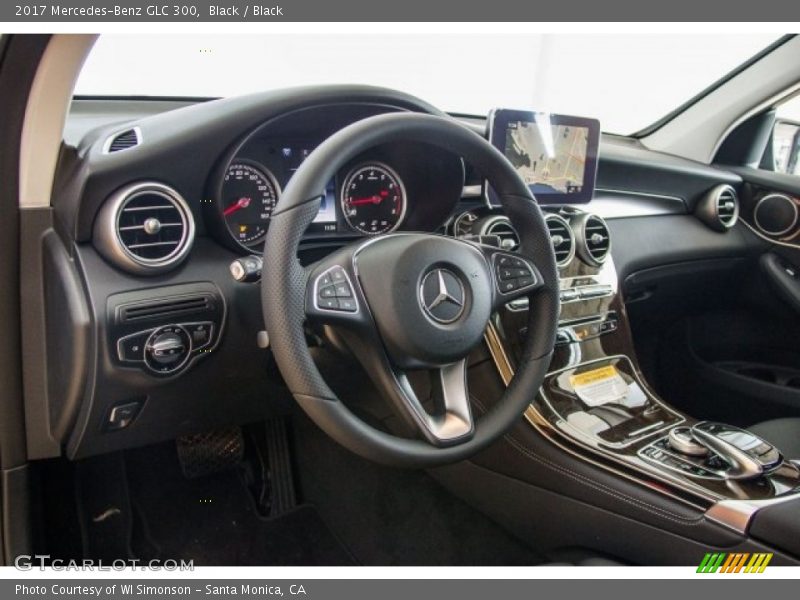 Black / Black 2017 Mercedes-Benz GLC 300