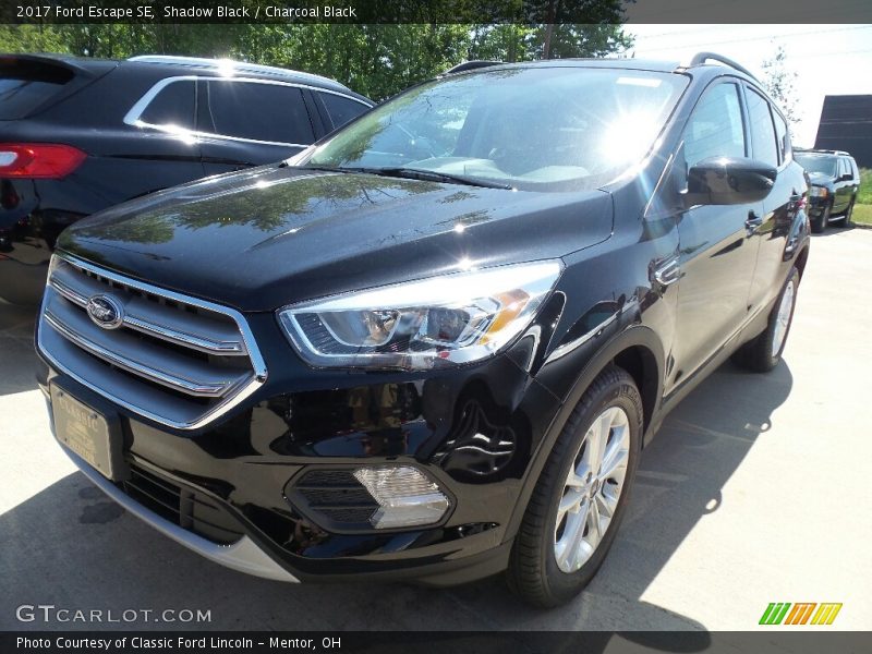 Shadow Black / Charcoal Black 2017 Ford Escape SE