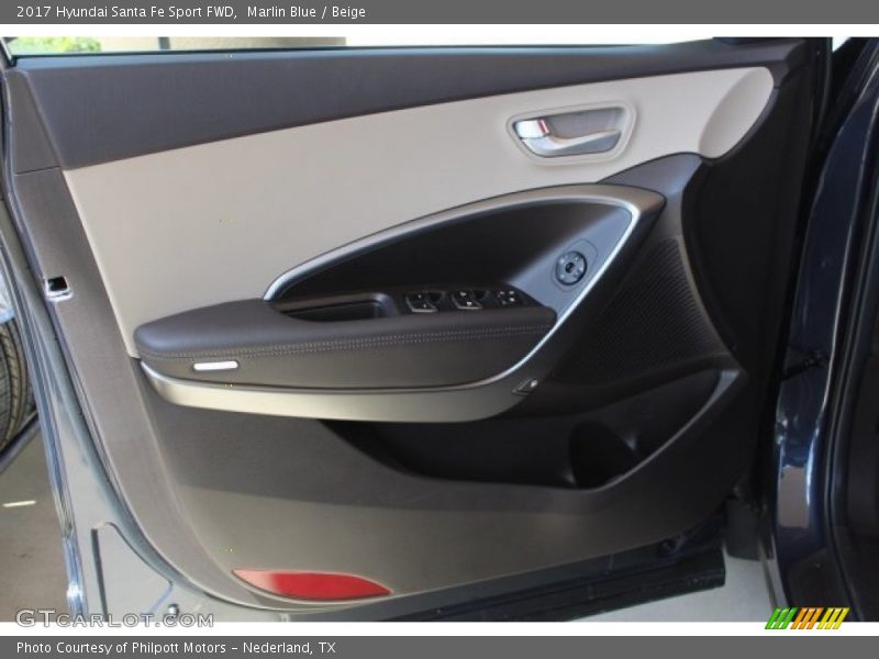 Door Panel of 2017 Santa Fe Sport FWD