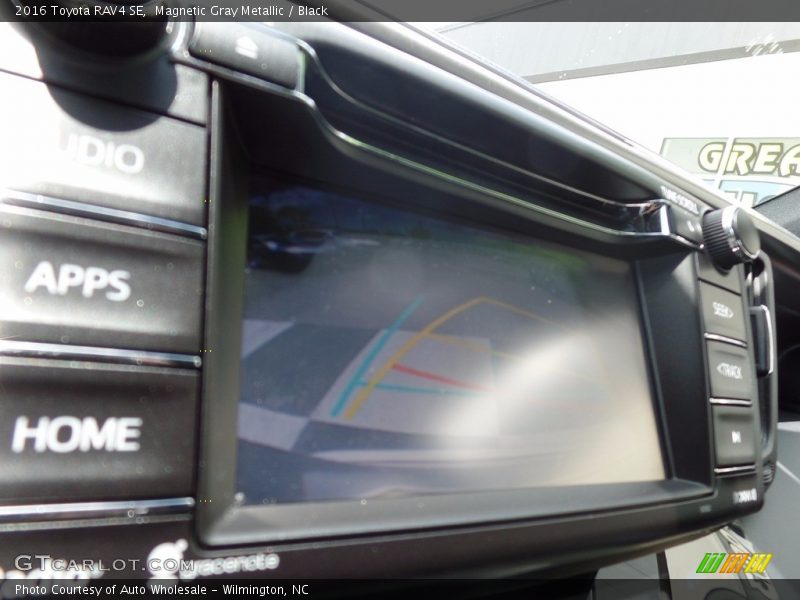 Magnetic Gray Metallic / Black 2016 Toyota RAV4 SE