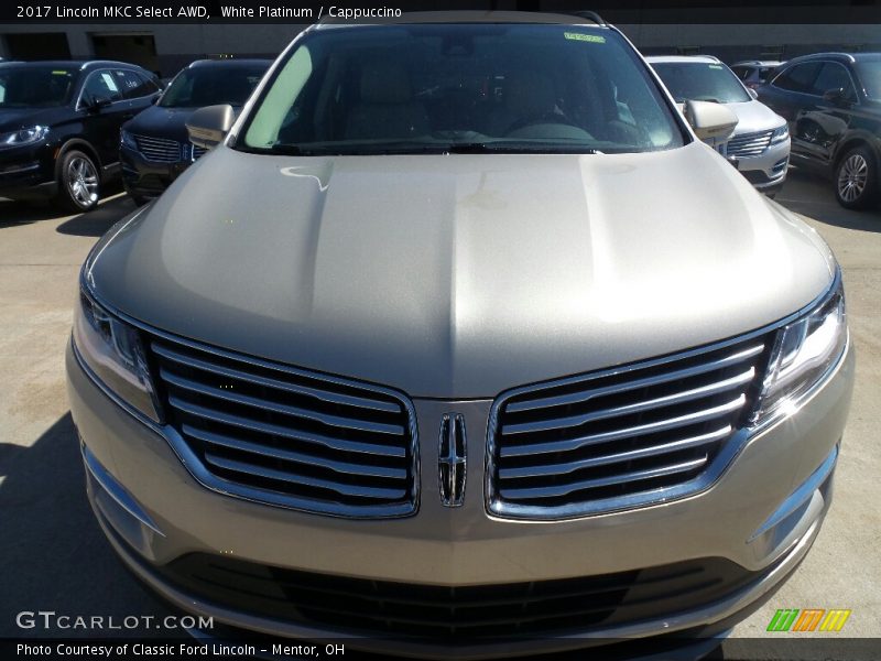 White Platinum / Cappuccino 2017 Lincoln MKC Select AWD