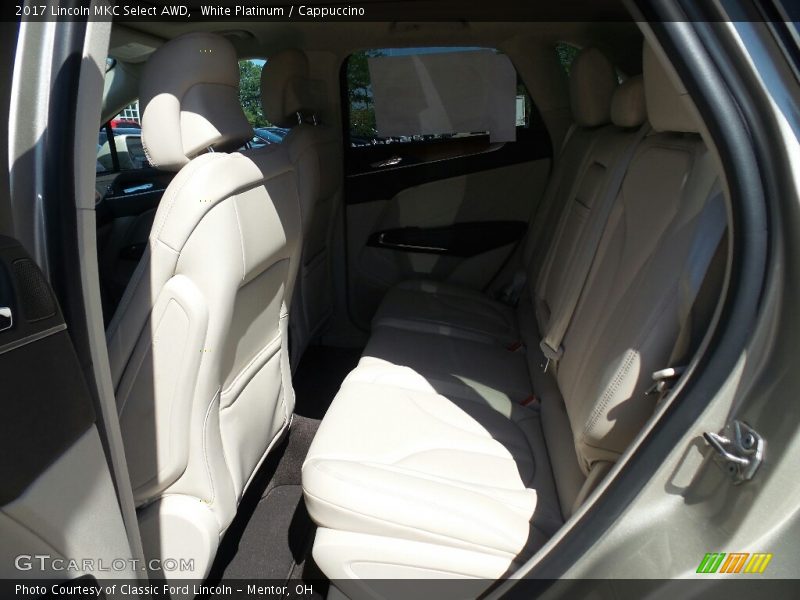 White Platinum / Cappuccino 2017 Lincoln MKC Select AWD
