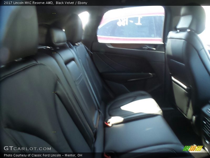 Black Velvet / Ebony 2017 Lincoln MKC Reserve AWD