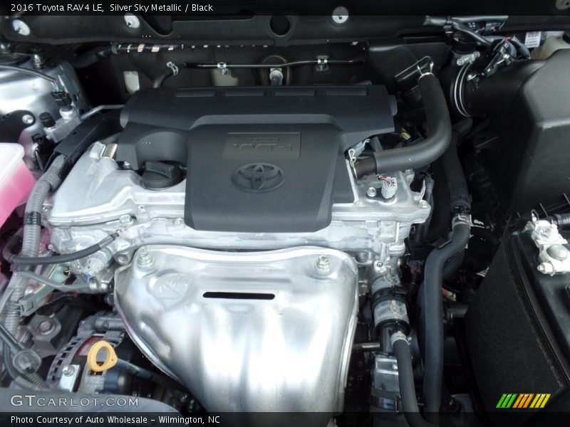 Silver Sky Metallic / Black 2016 Toyota RAV4 LE
