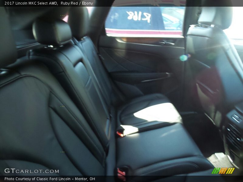 Ruby Red / Ebony 2017 Lincoln MKC Select AWD