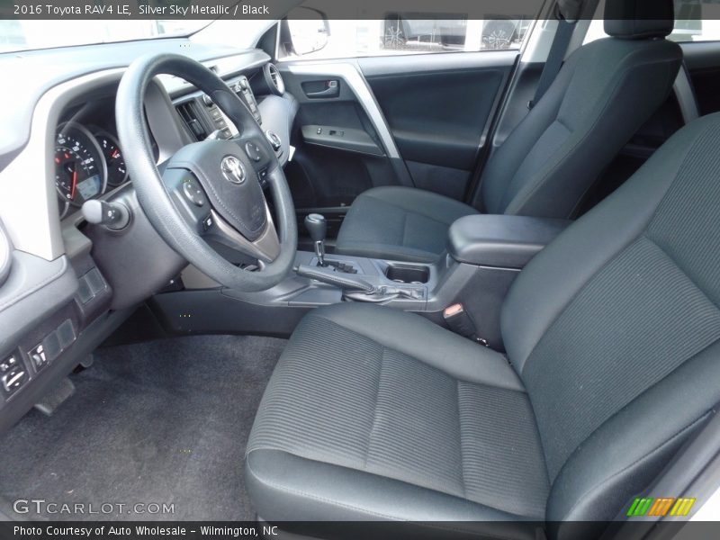 Silver Sky Metallic / Black 2016 Toyota RAV4 LE