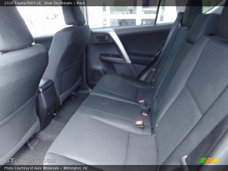 Silver Sky Metallic / Black 2016 Toyota RAV4 LE
