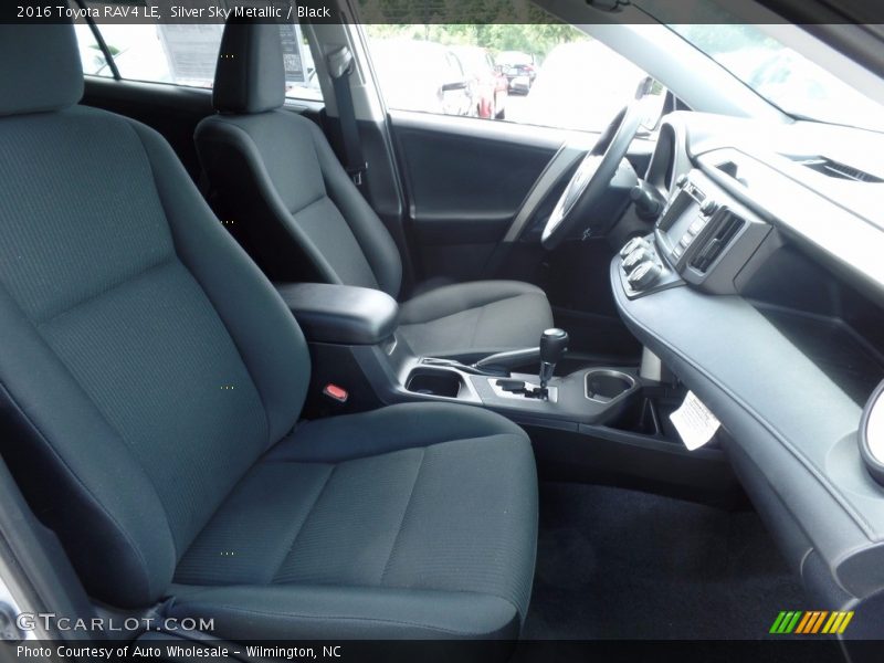 Silver Sky Metallic / Black 2016 Toyota RAV4 LE