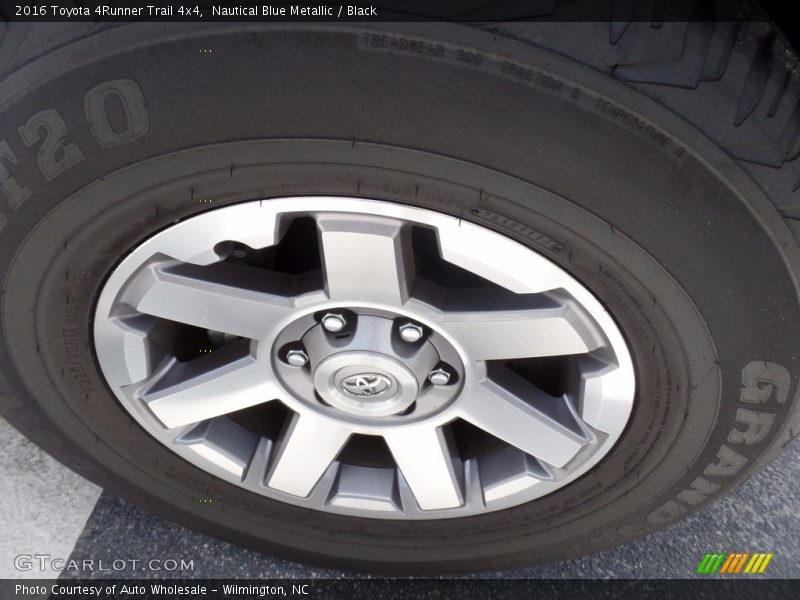 Nautical Blue Metallic / Black 2016 Toyota 4Runner Trail 4x4