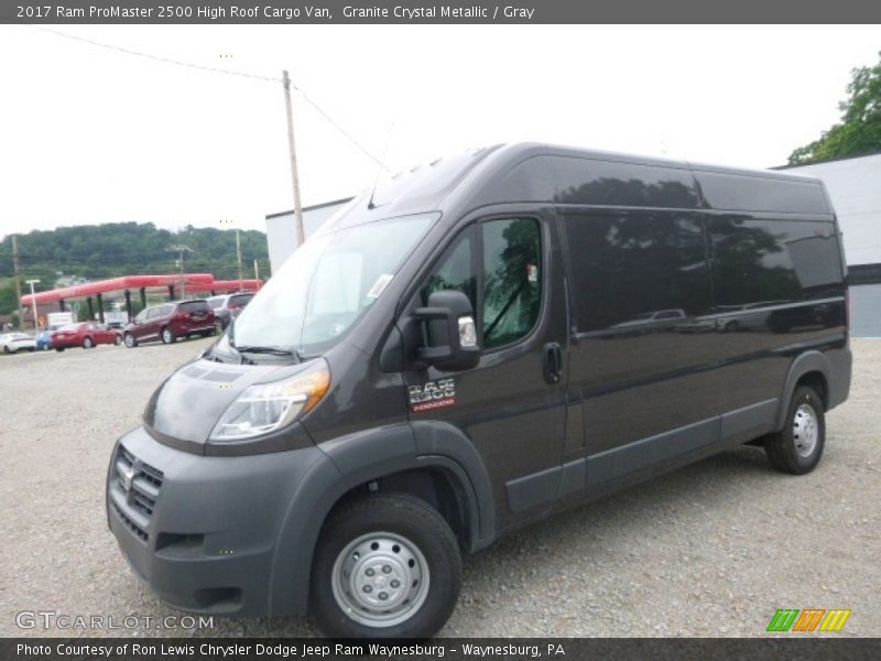 Granite Crystal Metallic / Gray 2017 Ram ProMaster 2500 High Roof Cargo Van