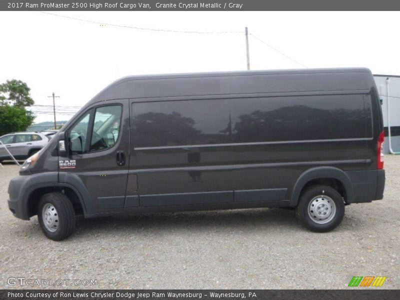 Granite Crystal Metallic / Gray 2017 Ram ProMaster 2500 High Roof Cargo Van