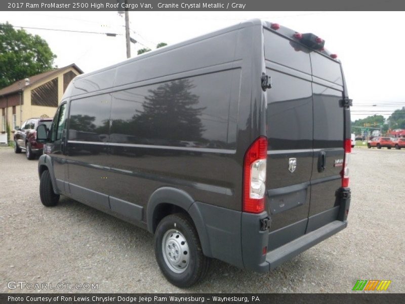 Granite Crystal Metallic / Gray 2017 Ram ProMaster 2500 High Roof Cargo Van
