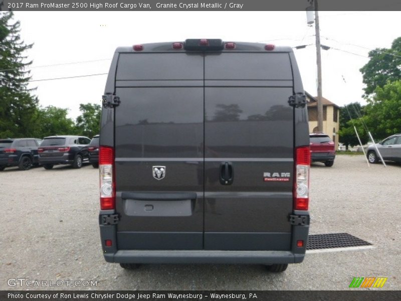 Granite Crystal Metallic / Gray 2017 Ram ProMaster 2500 High Roof Cargo Van
