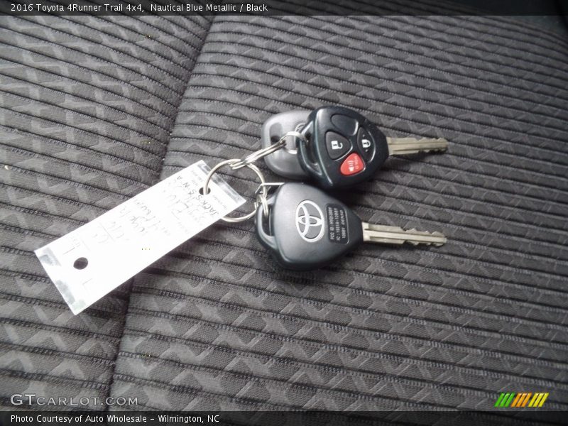 Nautical Blue Metallic / Black 2016 Toyota 4Runner Trail 4x4