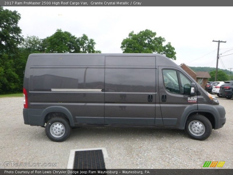 Granite Crystal Metallic / Gray 2017 Ram ProMaster 2500 High Roof Cargo Van