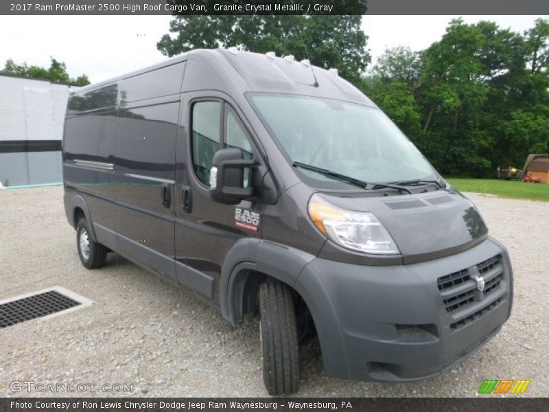 Granite Crystal Metallic / Gray 2017 Ram ProMaster 2500 High Roof Cargo Van