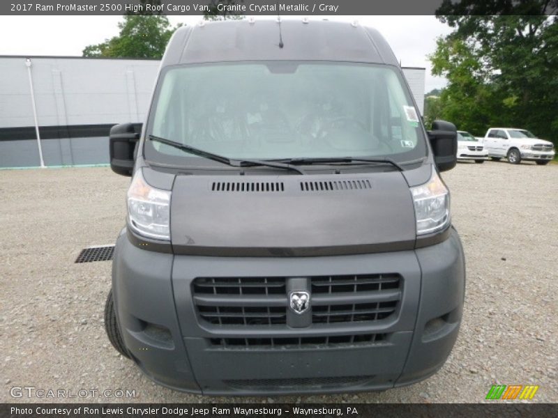 Granite Crystal Metallic / Gray 2017 Ram ProMaster 2500 High Roof Cargo Van