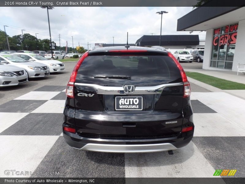 Crystal Black Pearl / Black 2016 Honda CR-V Touring
