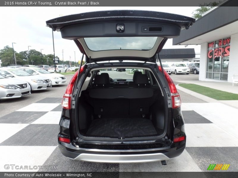 Crystal Black Pearl / Black 2016 Honda CR-V Touring