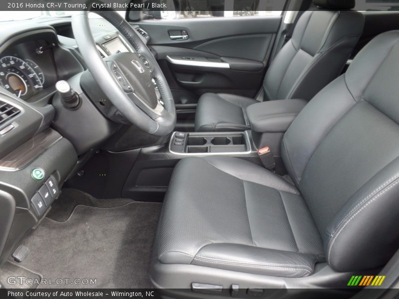 Crystal Black Pearl / Black 2016 Honda CR-V Touring