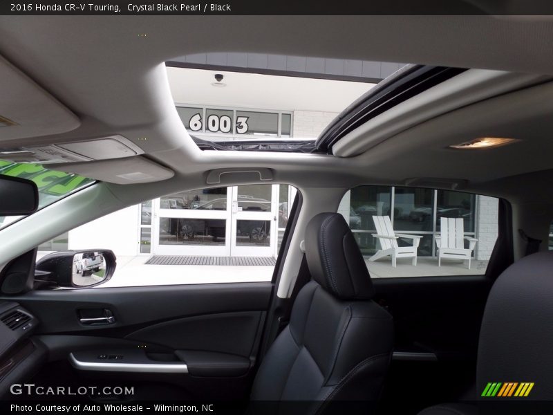 Crystal Black Pearl / Black 2016 Honda CR-V Touring