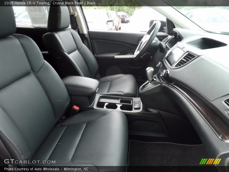 Crystal Black Pearl / Black 2016 Honda CR-V Touring