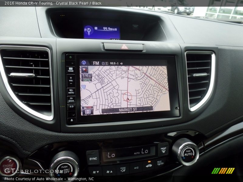Crystal Black Pearl / Black 2016 Honda CR-V Touring