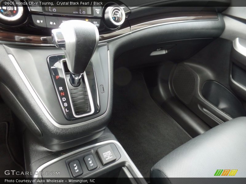 Crystal Black Pearl / Black 2016 Honda CR-V Touring
