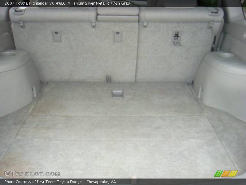 Millenium Silver Metallic / Ash Gray 2007 Toyota Highlander V6 4WD