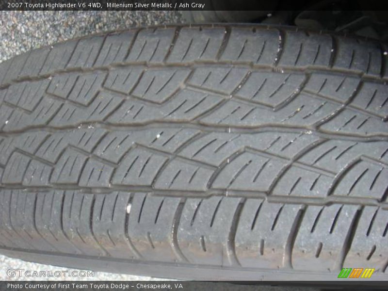 Millenium Silver Metallic / Ash Gray 2007 Toyota Highlander V6 4WD