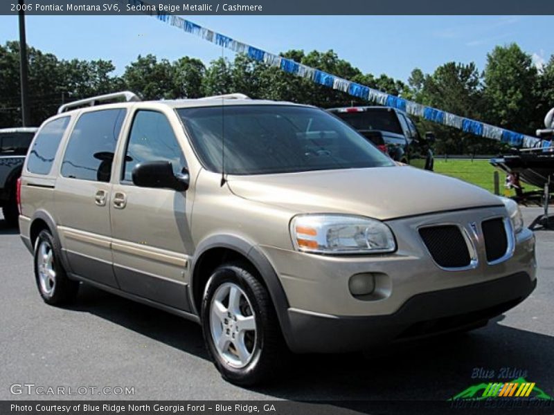 Sedona Beige Metallic / Cashmere 2006 Pontiac Montana SV6