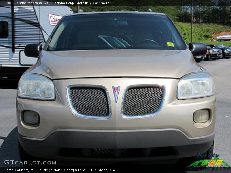 Sedona Beige Metallic / Cashmere 2006 Pontiac Montana SV6