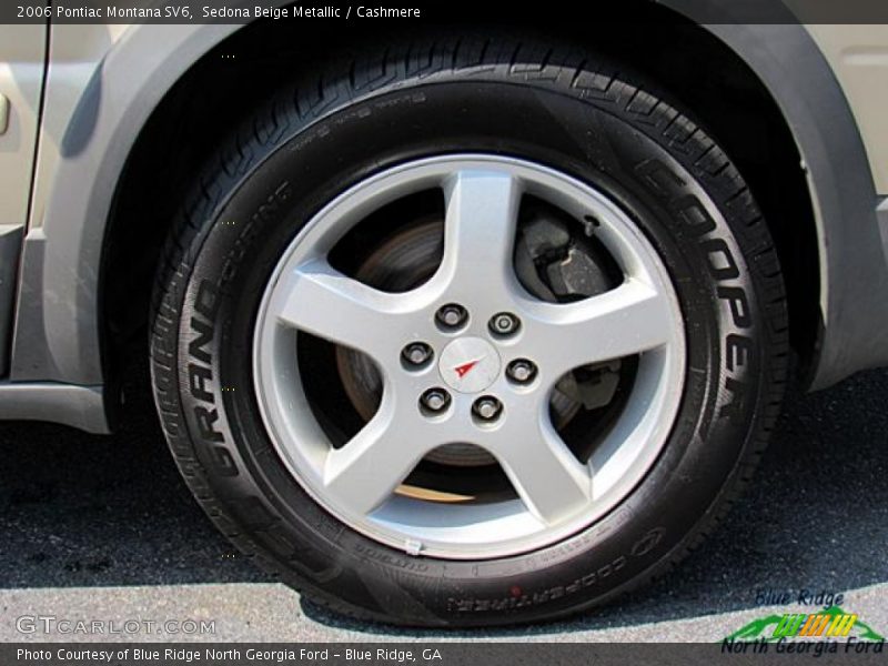 Sedona Beige Metallic / Cashmere 2006 Pontiac Montana SV6