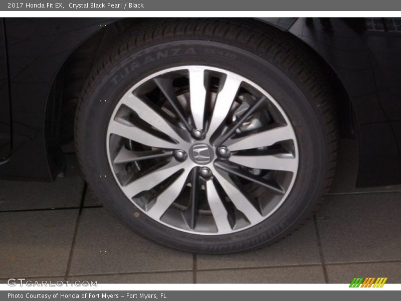 Crystal Black Pearl / Black 2017 Honda Fit EX