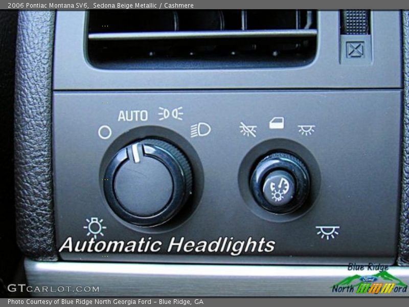 Sedona Beige Metallic / Cashmere 2006 Pontiac Montana SV6