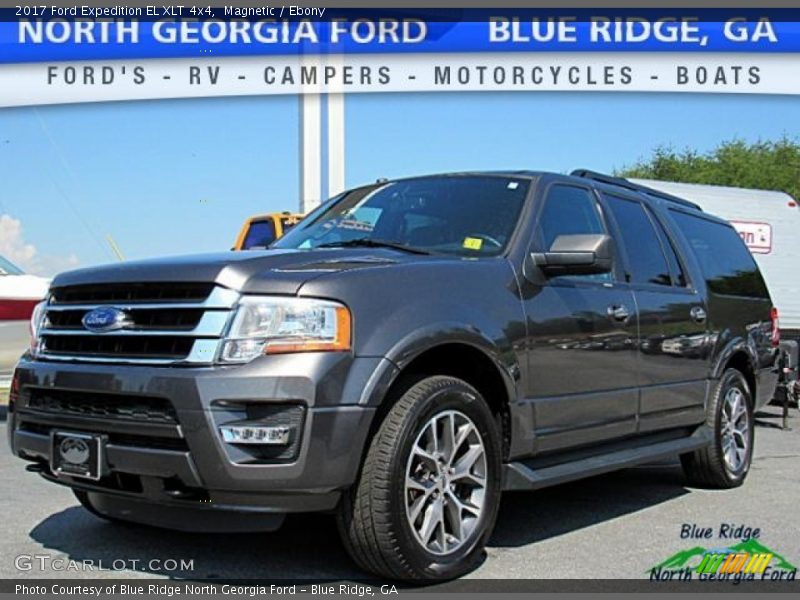 Magnetic / Ebony 2017 Ford Expedition EL XLT 4x4