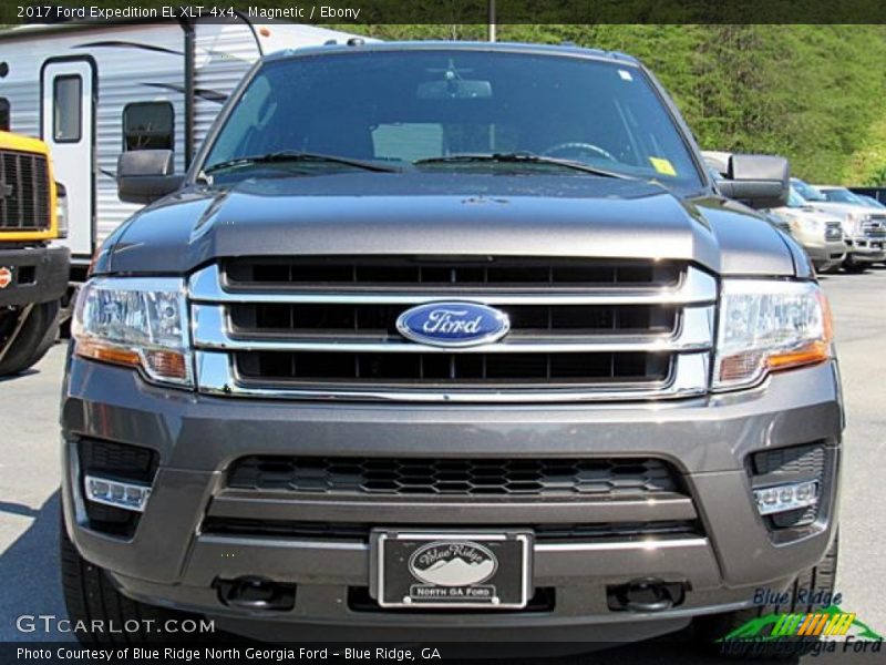 Magnetic / Ebony 2017 Ford Expedition EL XLT 4x4