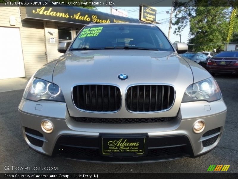 Orion Silver Metallic / Black 2013 BMW X5 xDrive 35i Premium