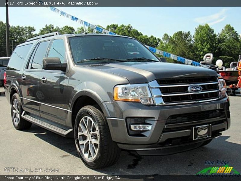 Magnetic / Ebony 2017 Ford Expedition EL XLT 4x4