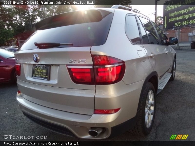 Orion Silver Metallic / Black 2013 BMW X5 xDrive 35i Premium