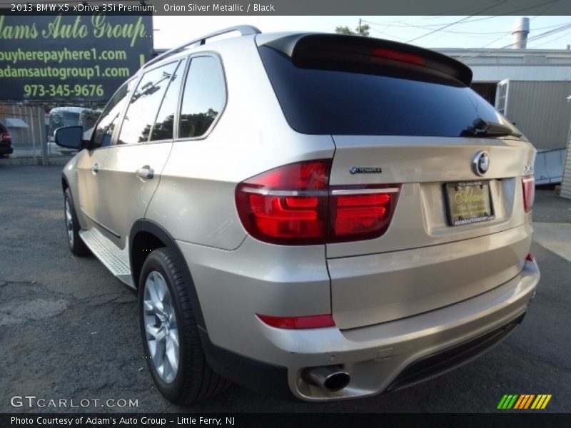 Orion Silver Metallic / Black 2013 BMW X5 xDrive 35i Premium