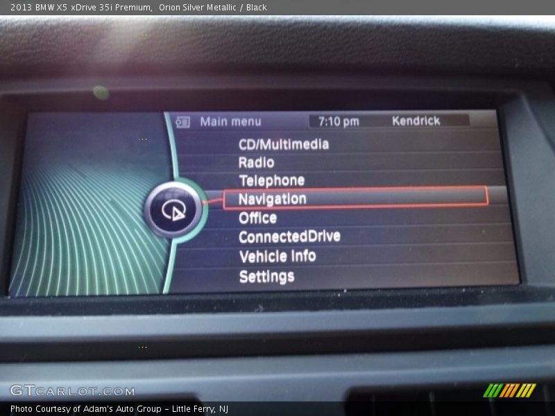 Orion Silver Metallic / Black 2013 BMW X5 xDrive 35i Premium