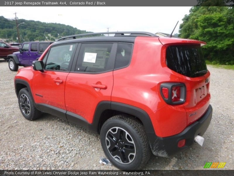  2017 Renegade Trailhawk 4x4 Colorado Red