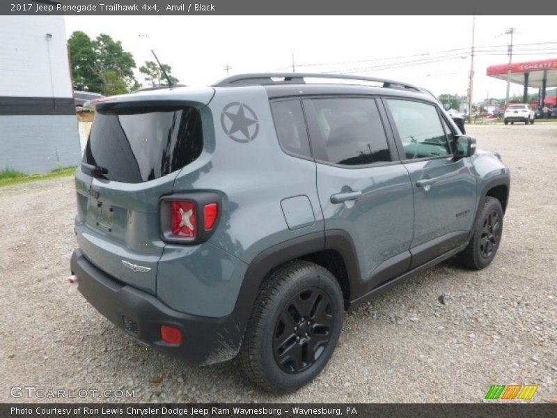 Anvil / Black 2017 Jeep Renegade Trailhawk 4x4