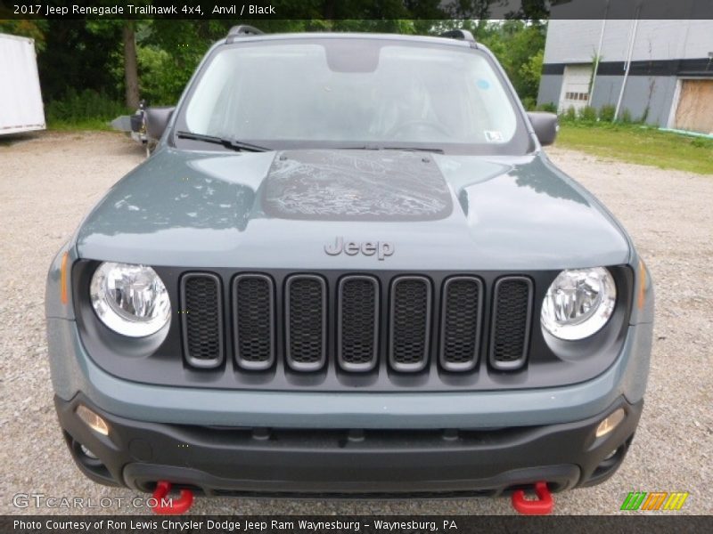 Anvil / Black 2017 Jeep Renegade Trailhawk 4x4