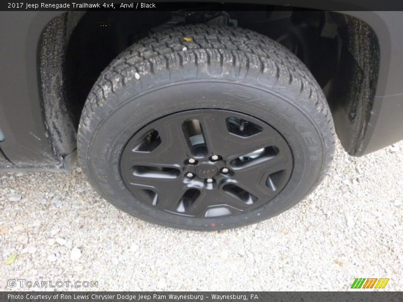 Anvil / Black 2017 Jeep Renegade Trailhawk 4x4