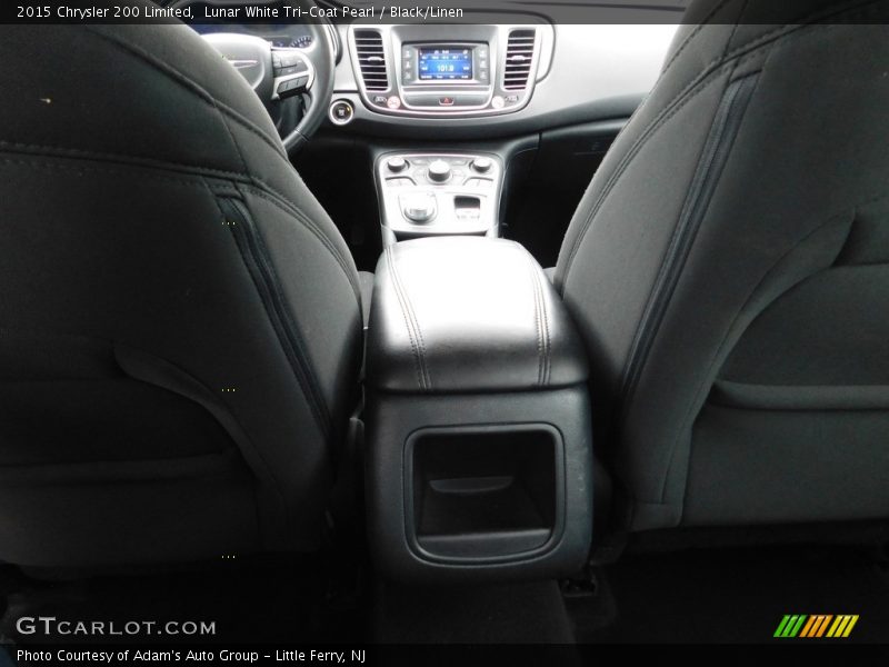 Lunar White Tri-Coat Pearl / Black/Linen 2015 Chrysler 200 Limited